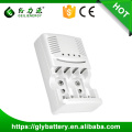 Carregador de bateria GLE-819 AA AAA 9v para Ni-mh / Ni-cd fabricado na China
